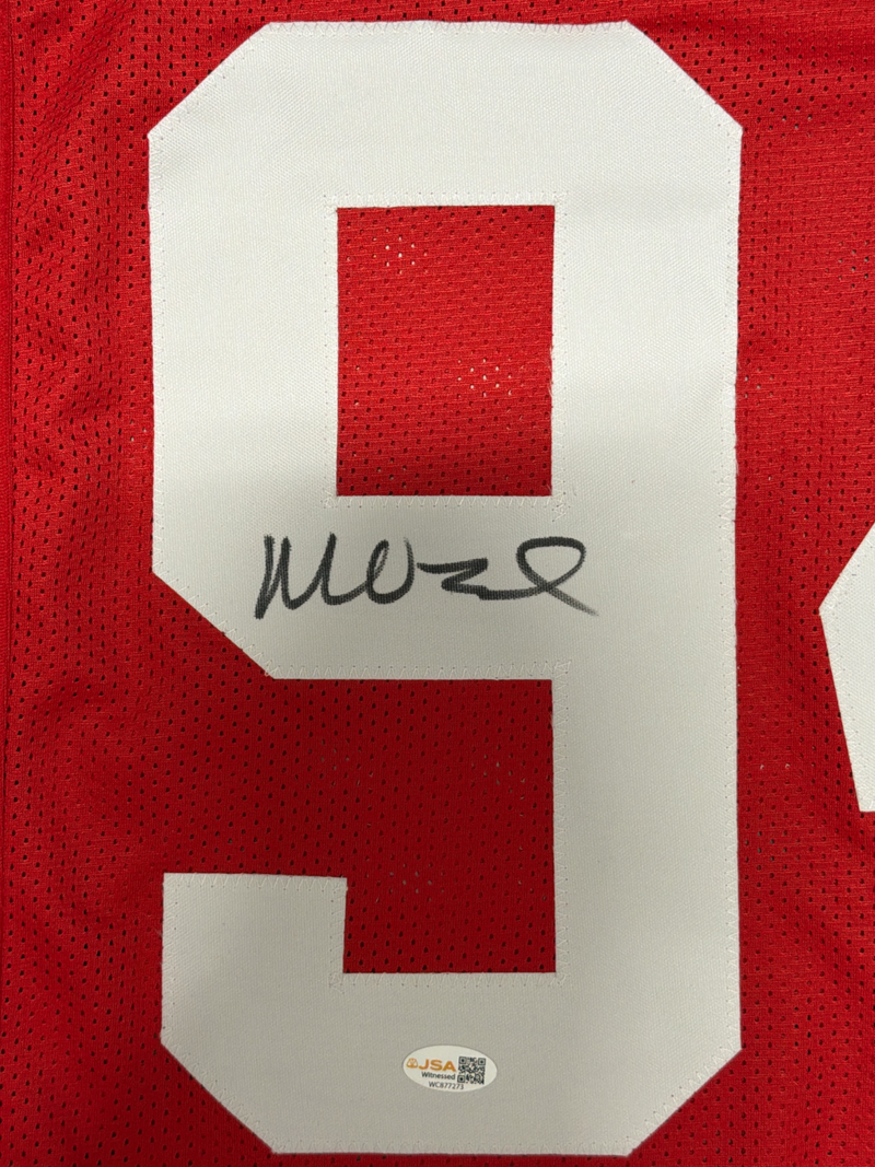 Mike Vrabel Signed Ohio State Buckeyes Custom Jersey JSA Witness COA