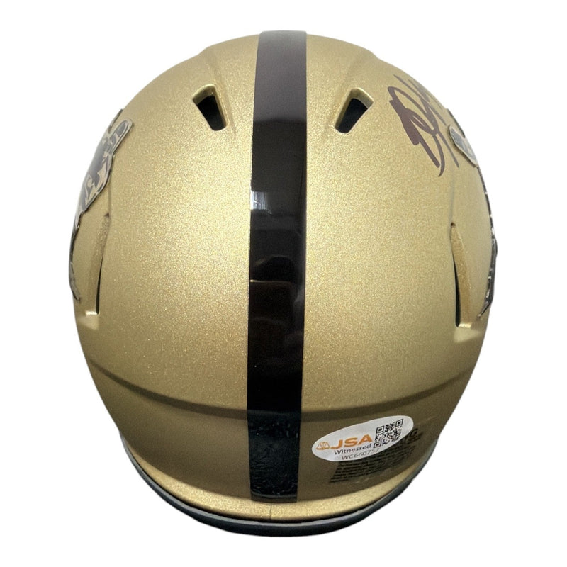Bo Jackson Signed Autographed Heisman Speed Mini Helmet JSA Witness COA