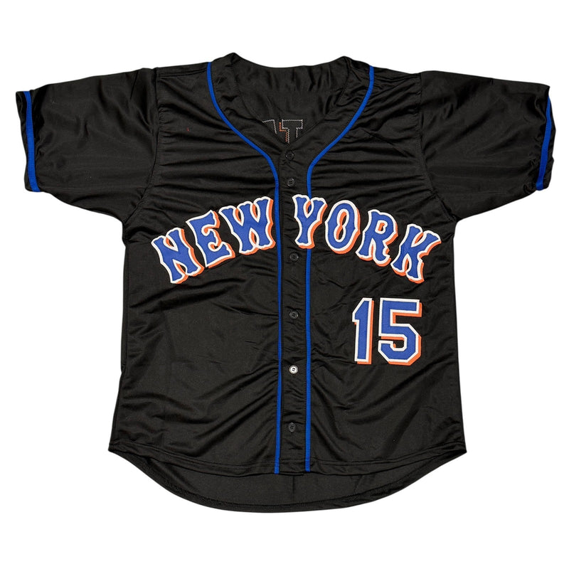 Carlos Beltran Signed Autographed New York Mets Custom Jersey Beckett BAS COA