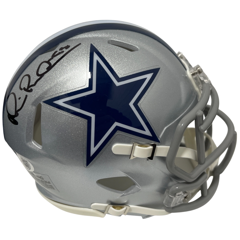 Michael Irvin Signed Autographed Dallas Cowboys Speed Mini Helmet JSA COA