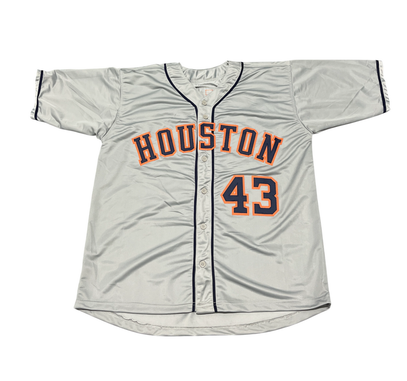 Lance McCullers Signed Houston Astros Custom Jersey Beckett Witness BAS COA