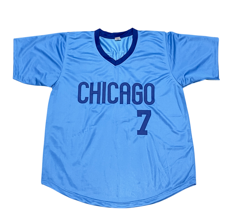 Rick Monday Signed Chicago Cubs Custom Jersey Beckett Witness BAS COA