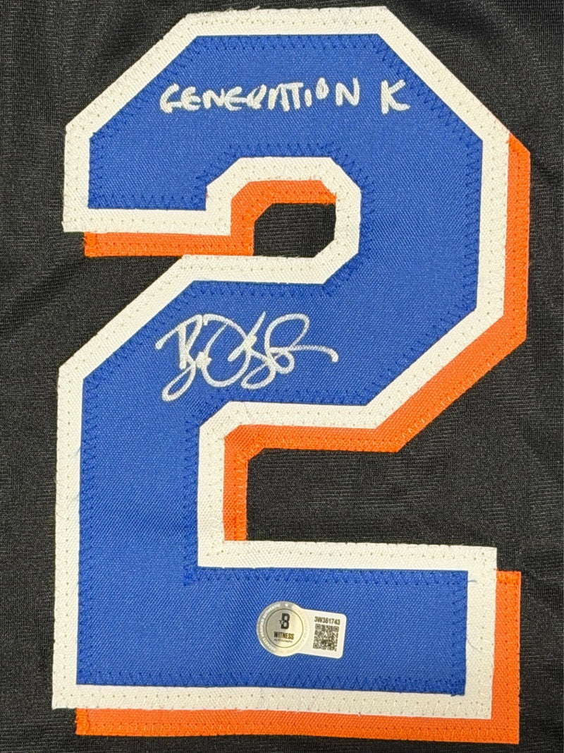 Bill Pulsipher Signed New York Mets Custom Jersey w Generation K JSA Witness COA