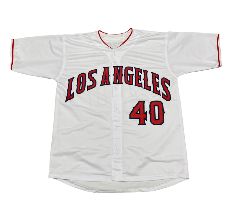 Bartolo Colon Signed Angels Custom Jersey 2005 AL CY Young Beckett Wit BAS COA