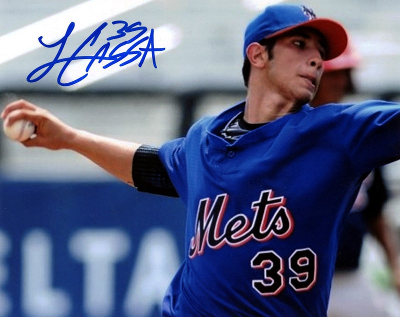Luis Cessa Signed Autographed New York Mets 8x10 Photo LSCM COA