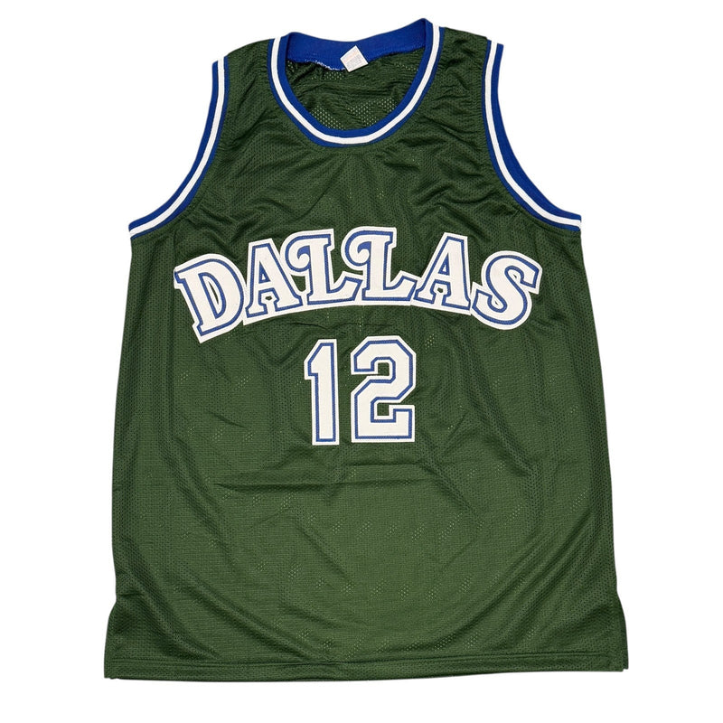 Derek Harper Signed Dallas Mavericks Custom Jersey Beckett Witness BAS COA