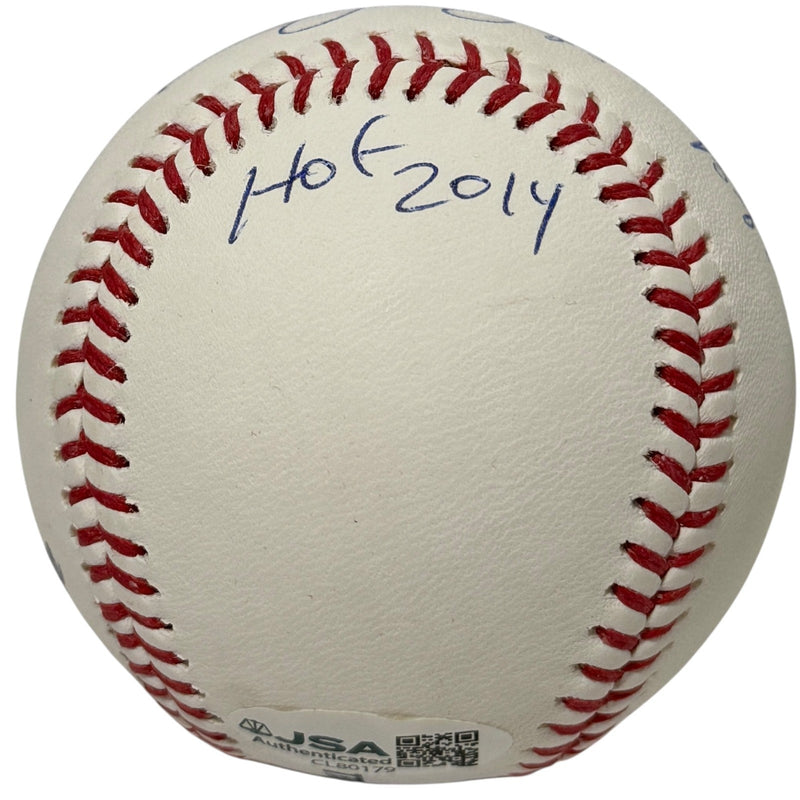 Frank Thomas Signed Autographed ROMLB Baseball w/ 3 Stat Inscs JSA COA HOF