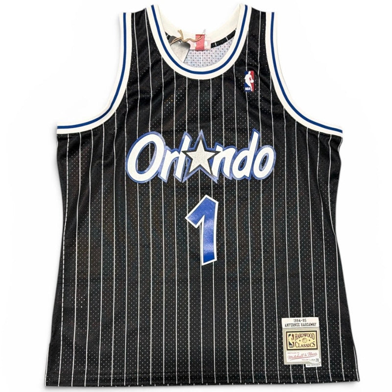 Anfernee Hardaway Signed Magic Mitchell & Ness Jersey w/ #1 Penny JSA COA