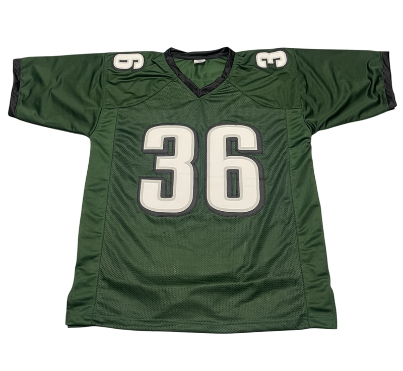 Brian Westbrook Signed Philadelphia Eagles Custom Jersey Beckett Witness BAS COA