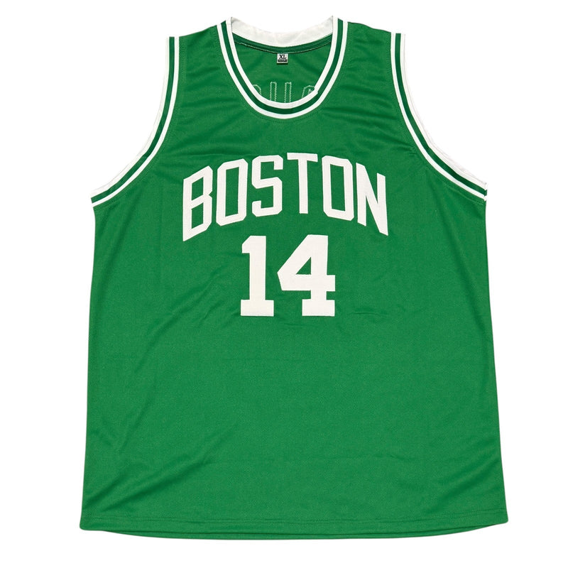 Bob Cousy Signed Autographed Boston Celtics Custom Jersey JSA Witness COA