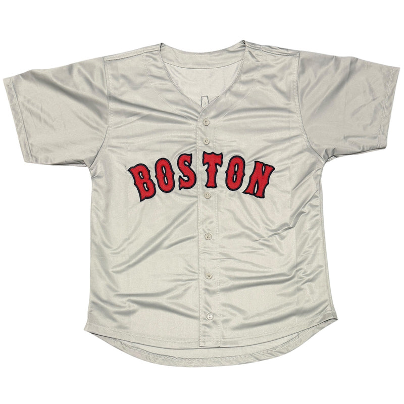 Scott Williamson Signed Red Sox Custom Jersey w/ 04 WS Champs Beckett W BAS COA