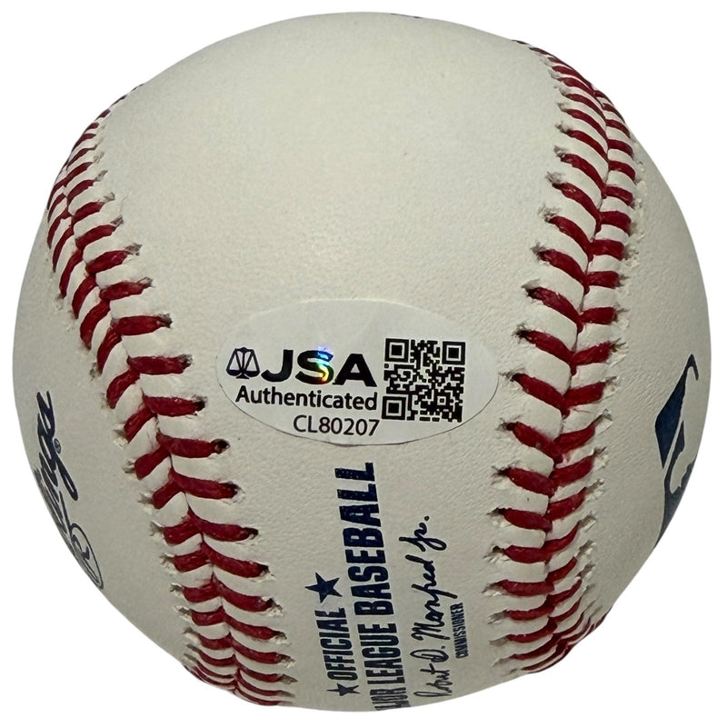 Dale Murphy Signed Autographed ROMLB Baseball w/ 5 Insc JSA COA Atlanta Braves