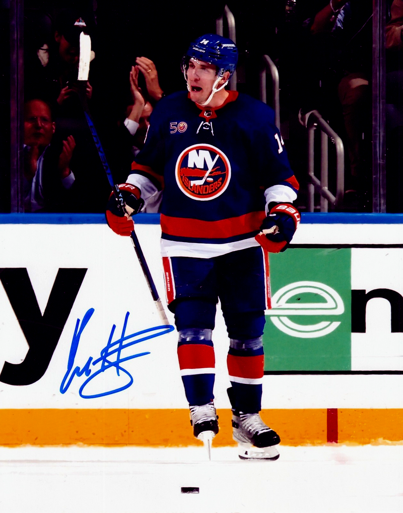 Bo Horvat Signed Autographed New York Islanders 8x10 Photo LSCM COA #1