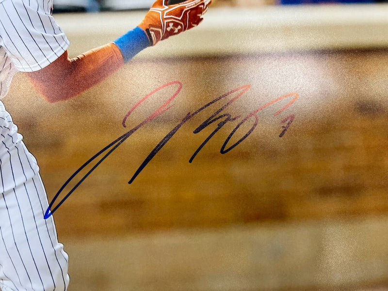Jose Reyes Signed Auto Autographed 16x20 Photo New York Mets Hitting PSA ITP COA