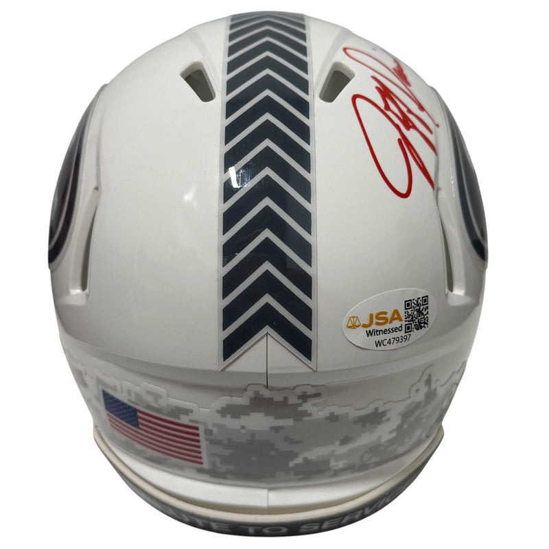 Jeff Garcia Signed San Francisco 49ers Salute 24 Mini Helmet JSA Witness COA