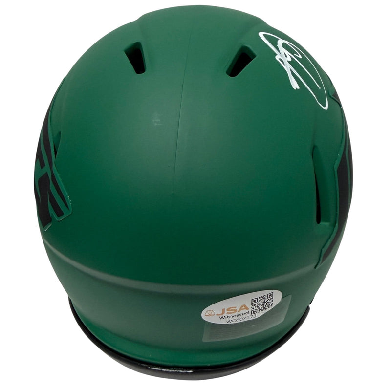 Minkah Fitzpatrick Signed New York Jets Rave Mini Helmet JSA Witness COA