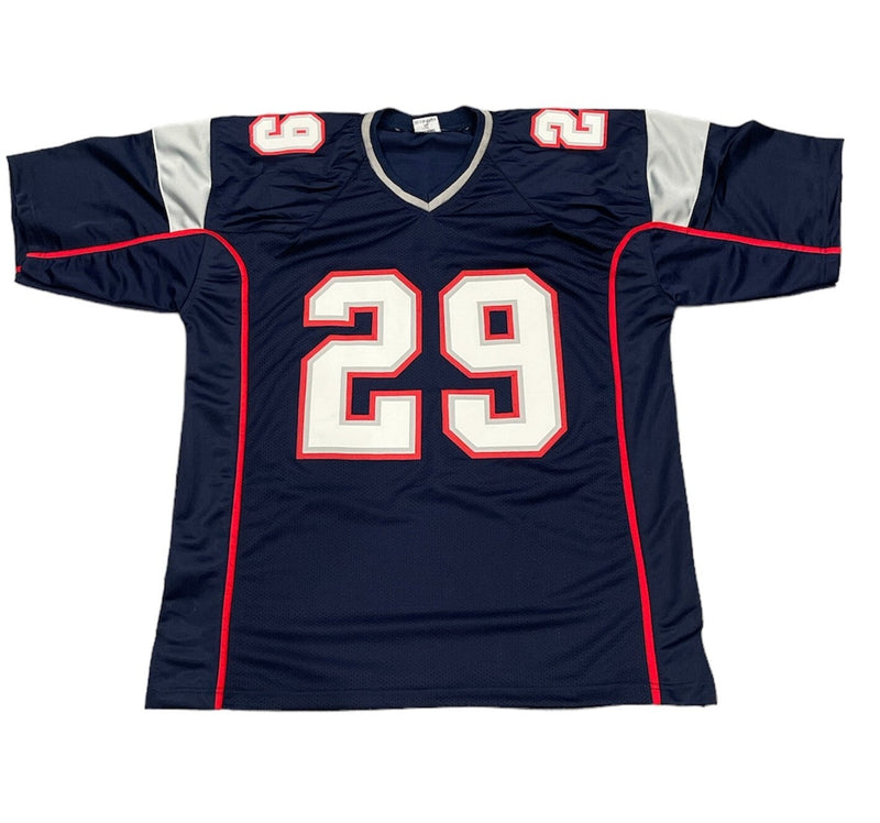 LeGarrette Blount Signed New England Patriots Custom Jersey Beckett BAS COA
