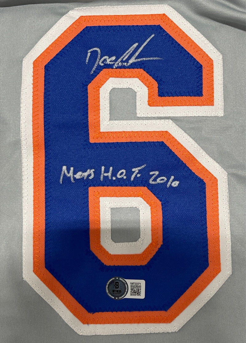 Doc Gooden Signed New York Mets Custom Jersey w/ Mets HOF 2010 Beckett W BAS COA