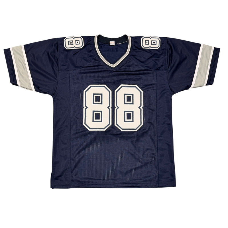 Drew Pearson Signed Dallas Cowboys Custom Jersey w/ HOF 21 JSA Witness COA