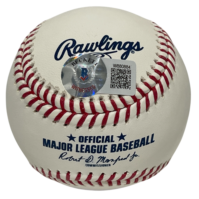 Brayan Bello Signed ROMLB Baseball Boston Red Sox Beckett Witness BAS COA