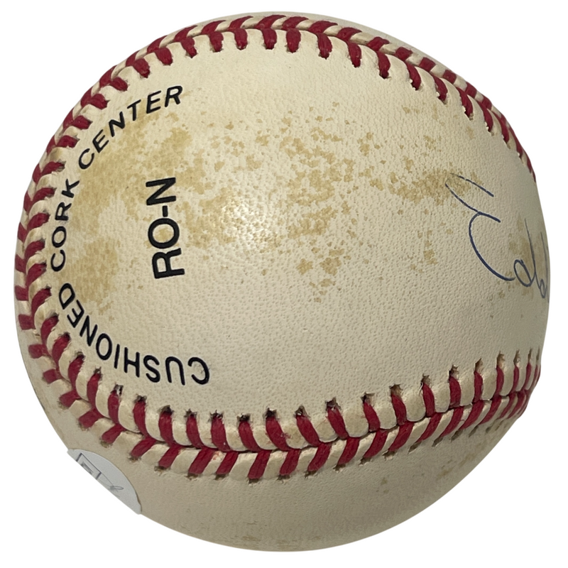 Eddie Murray Signed Rawlings National League Baseball Orioles JSA COA B