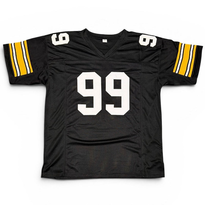 Levon Kirkland Signed Pittsburgh Steelers Custom Jersey Beckett Witness BAS COA