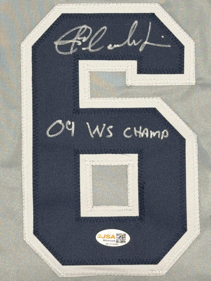 Joba Chamberlain Signed New York Yankees Custom Jersey w/ 09 WS Champs JSA W COA