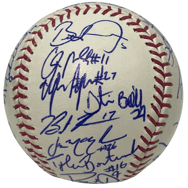 2009 Hudson Valley Renegades Team Signed Autographed ROMLB Baseball LSCM COA