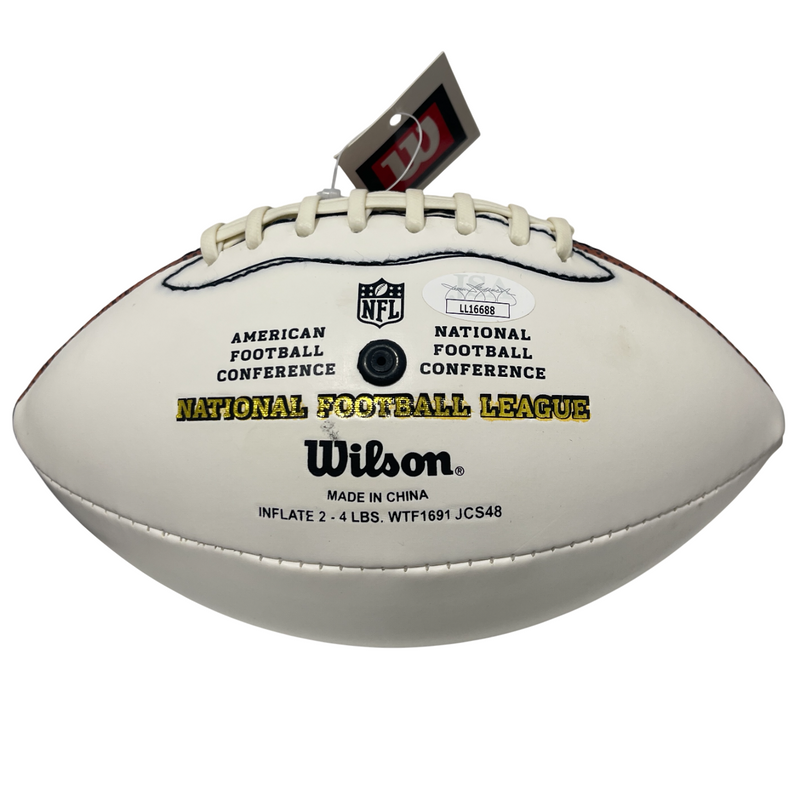 AJ Green Signed Wilson Mini White Panel NFL Football Cincinnati Bengals JSA COA
