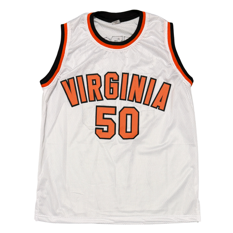 Ralph Sampson Signed Virginia Cavaliers Custom Jersey 3x CPOY JSA Witness COA