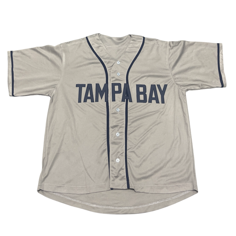 Evan Longoria Signed Tampa Bay Rays Custom Jersey Beckett BAS COA