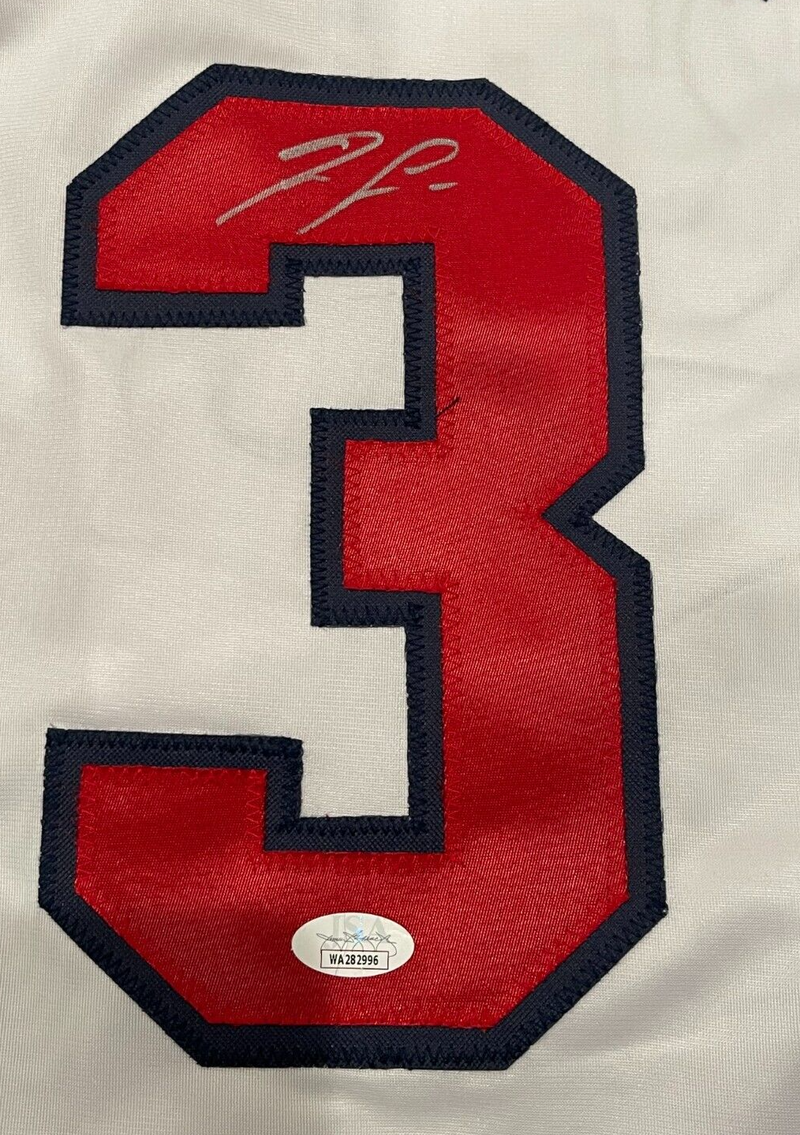 Ronald Acuna Jr. Signed Atlanta Braves Custom Jersey JSA Witness COA