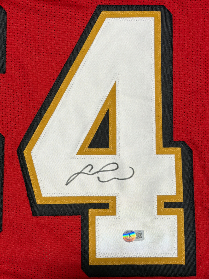 Fred Warner Signed Autographed San Francisco 49ers Custom Jersey Beckett BAS COA