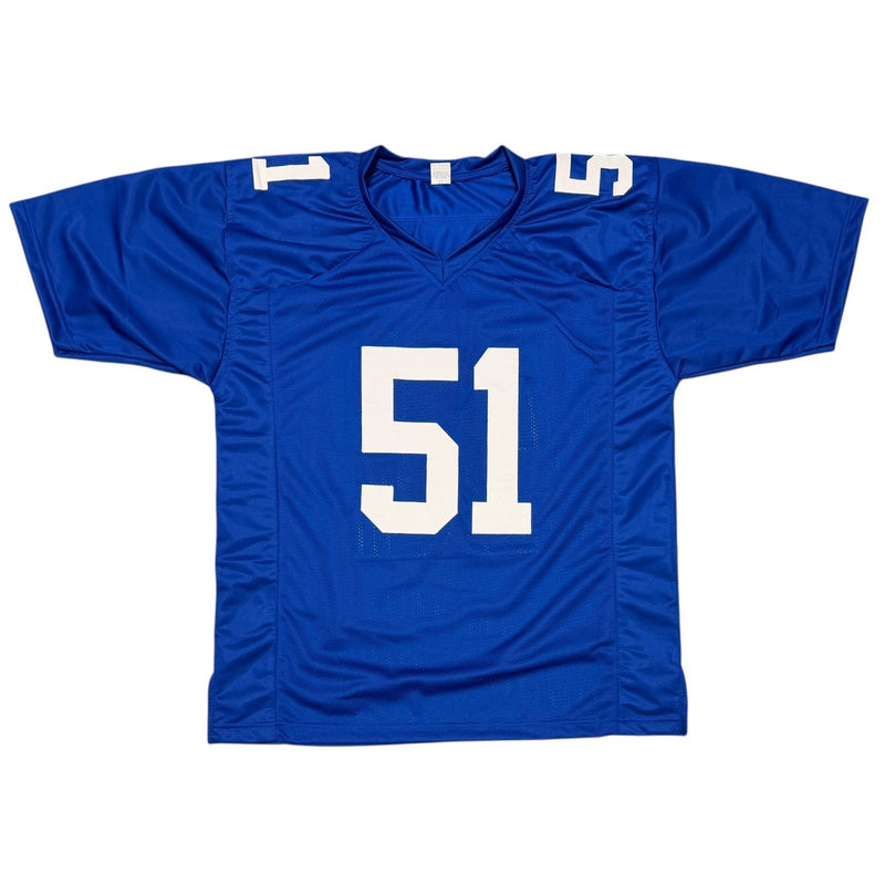 Abdul Carter Signed New York Giants Custom Jersey Beckett Witness BAS COA