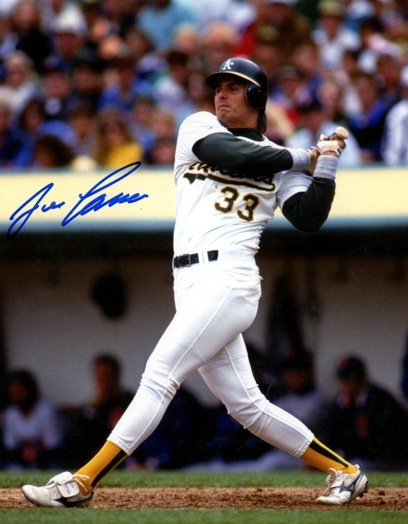 Jose Canseco Signed Autographed Oakland Athletics 8x10 Photo LSCM COA #4