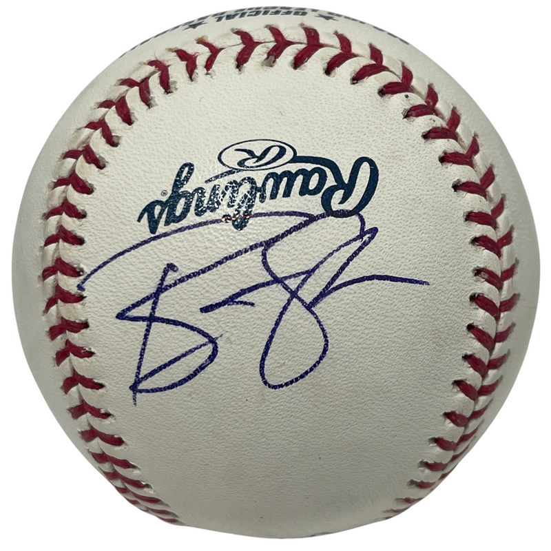 Ben Sheets & Ruben Gotay Dual Signed Autographed ROMLB Baseball LSCM COA