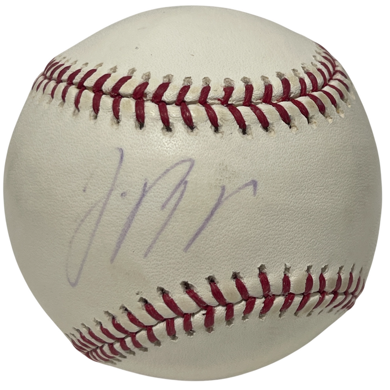 Jose Reyes Signed Autographed ROMLB Baseball New York Mets LSCM COA C