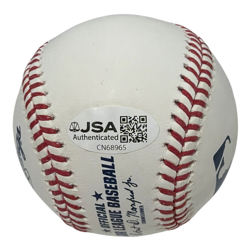Jeff McNeil Signed Autographed ROMLB Baseball JSA COA Mets Athletics