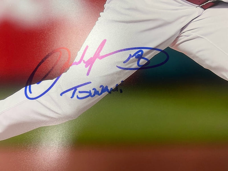 Carlos Martinez Signed Auto Autographed 16x20 Photo LSCM COA HOLO Tsunami #18 PF