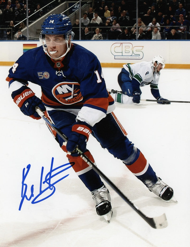 Bo Horvat Signed Autographed New York Islanders 8x10 Photo LSCM COA #1