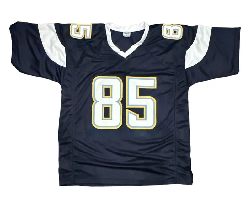Antonio Gates Signed San Diego Chargers Custom Jersey Beckett Witness BAS COA