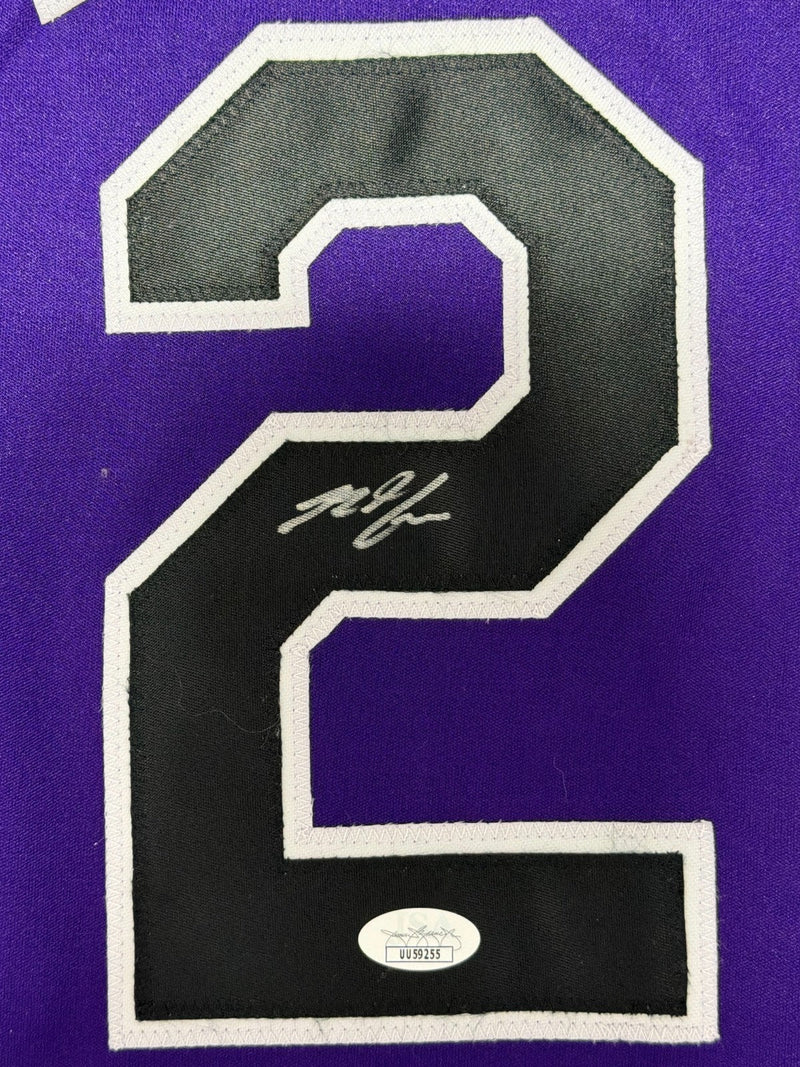 Nolan Arenado Signed Autographed Colorado Rockies Custom Jersey JSA COA