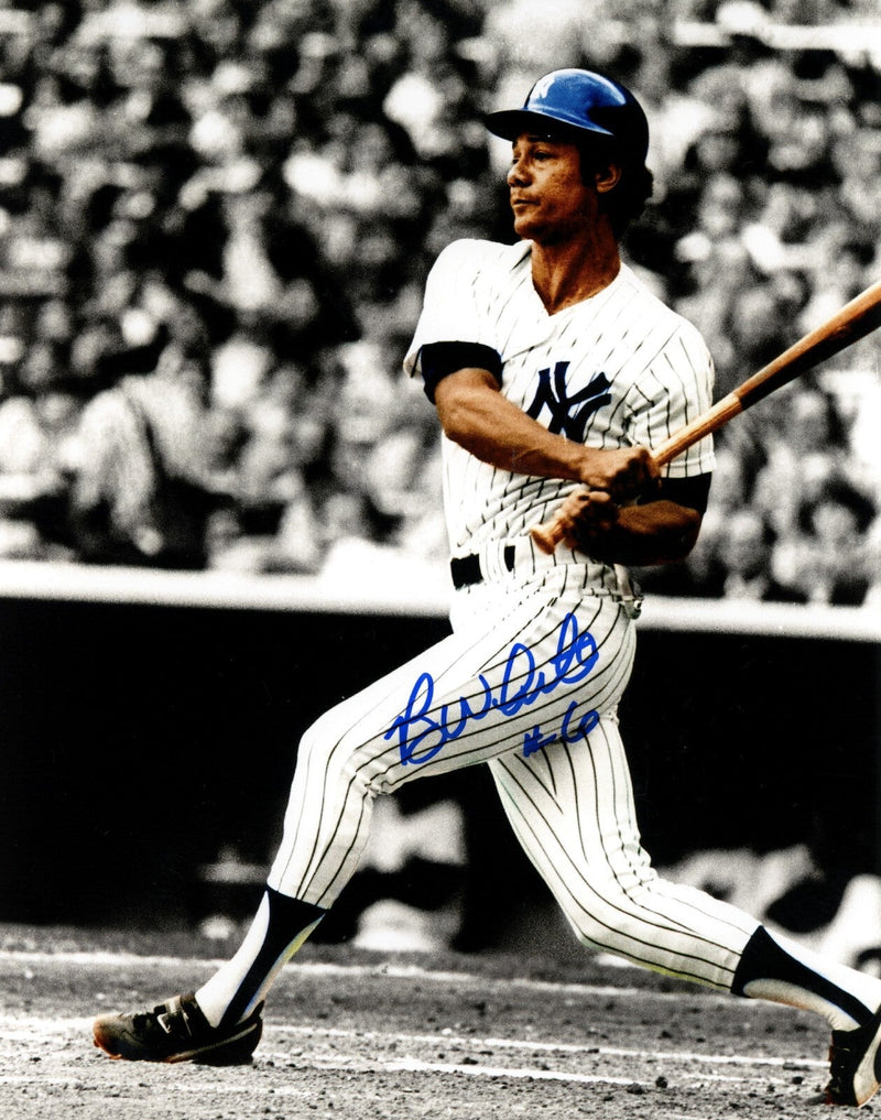 Roy White Signed New York Yankees 8x10 Photo LSCM COA #2
