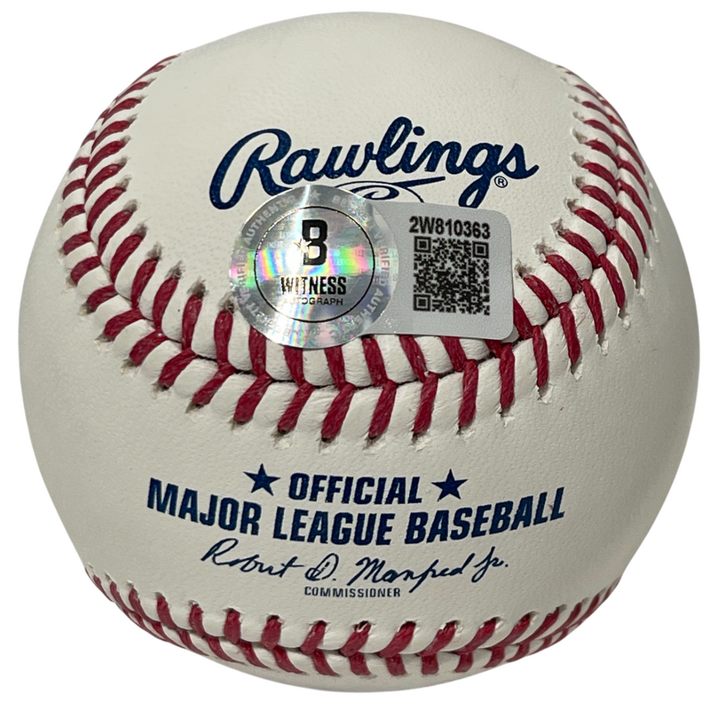 Gary Sheffield Signed ROMLB Baseball w/ 500th HR 4/17/09 Ins Beckett Wit BAS COA