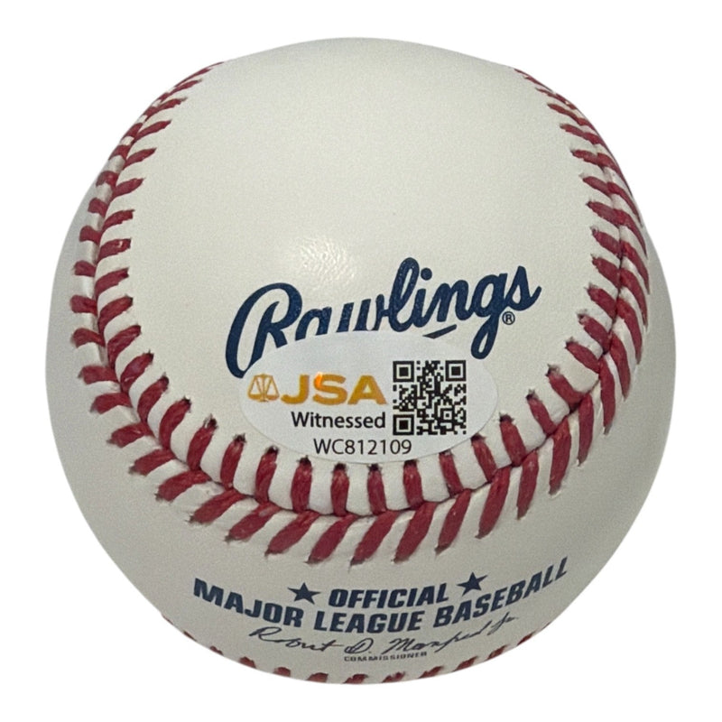Vladimir Guerrero Signed Autographed ROMLB Baseball JSA Witness COA