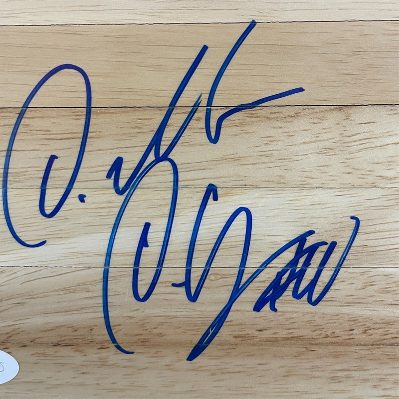 DeMar DeRozan Signed Autographed Floorboard Full Name Sig. JSA COA Raptors Kings