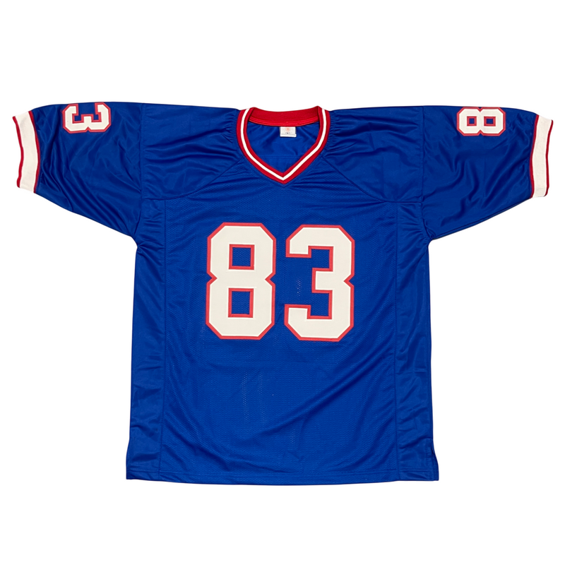 Andre Reed Signed Buffalo Bills Custom Jersey w/ HOF 14 Beckett Witness BAS COA
