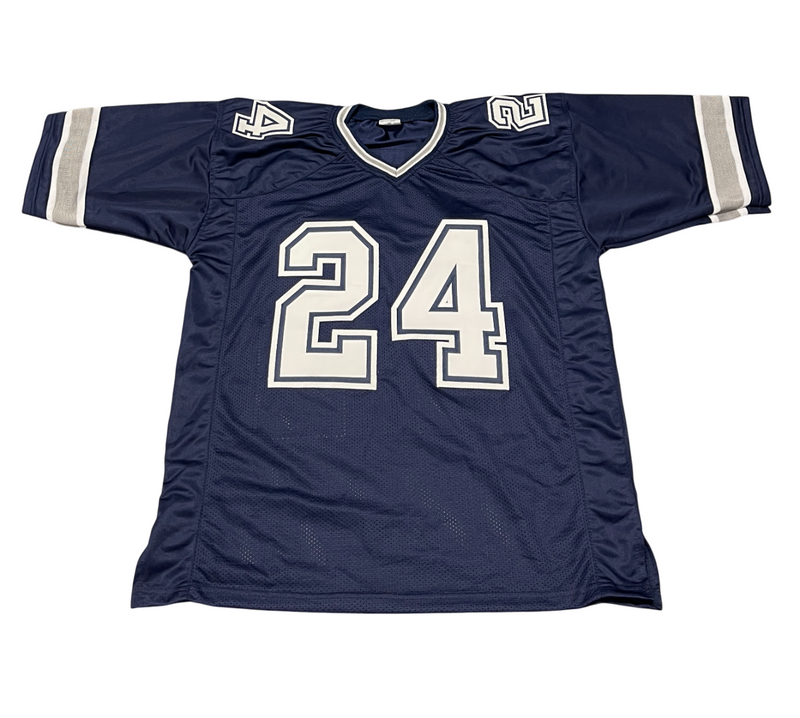 Everson Walls Signed Dallas Cowboys Custom Jersey Beckett Witness BAS COA