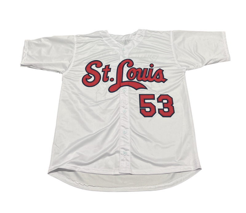 Andre Pallante Signed St Louis Cardinals Custom Jersey Beckett Witness BAS COA