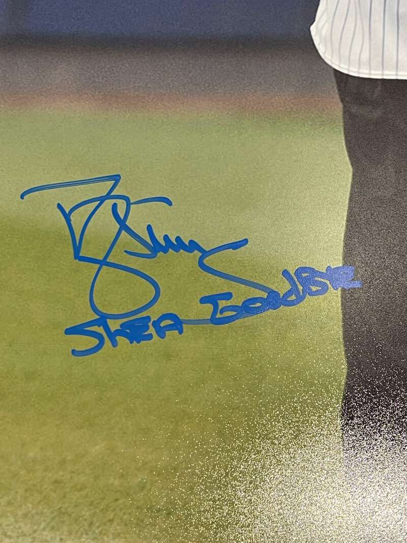 Dwight Doc Gooden & Darryl Strawberry Signed Auto 16x20 Photo w/ 2x Insc JSA COA